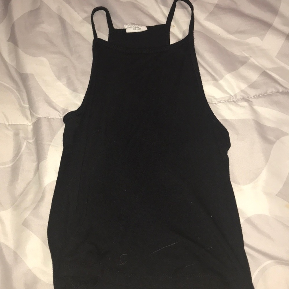 Black Crop Top